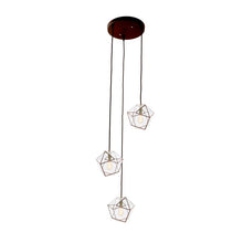 Afbeelding in Gallery-weergave laden, GEOMETRISCHE KLUSTER HANGLAMP YAZ TRIO HART RUYT